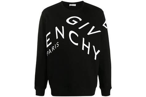 givenchy refracted|Givenchy Refracted Embroidered Logo Crewneck .